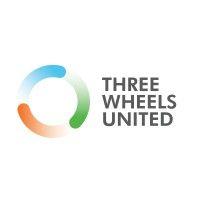 three wheels united logo image