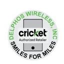 logo of Delphos Wireless Cricket Authorized Retailer