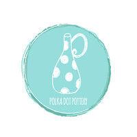 polka dot pottery logo image