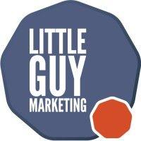 little guy marketing logo image