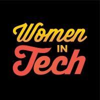 women in tech show logo image