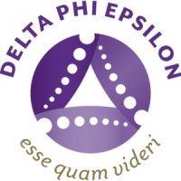 delta phi epsilon international headquarters logo image