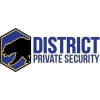 district private security logo image