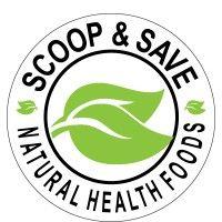 scoop & save health foods logo image