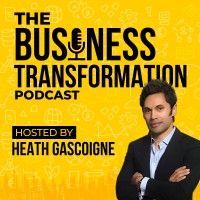 the business transformation podcast logo image