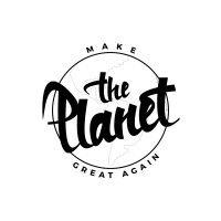 make the planet great again logo image