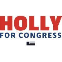 holly for congress logo image