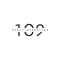 109 media marketing logo image