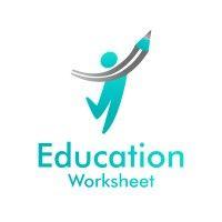 education worksheet logo image