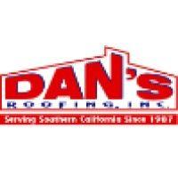 dan's roofing logo image