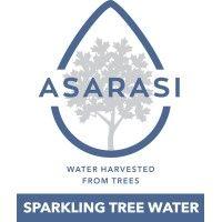 asarasi sparkling tree water logo image