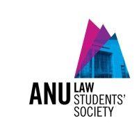 anu law students'​ society logo image