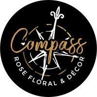 compass rose floral & decor logo image