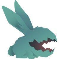 spooky rabbits logo image