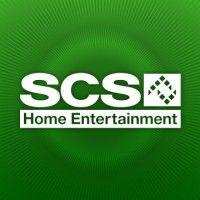 scs home entertainment logo image