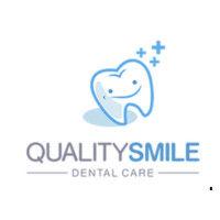 quality smile dental care logo image