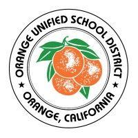 orange unified school district logo image