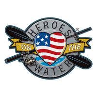 heroes on the water logo image