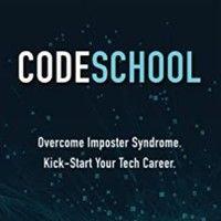 code school book logo image