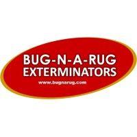 bug-n-a-rug exterminators logo image