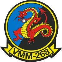 marine medium tiltrotor squadron 268 logo image