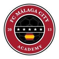 fc malaga city academy logo image