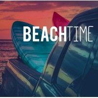 hawaii beach time logo image