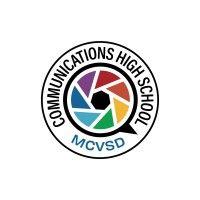 communications high school logo image