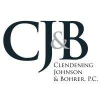 clendening johnson & bohrer, p.c. logo image