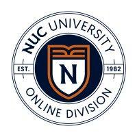 nuc university - online division logo image