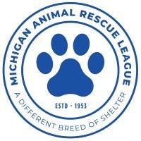 michigan animal rescue league logo image