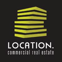 location. commercial real estate logo image