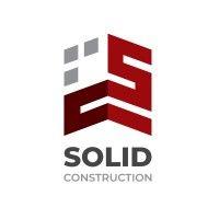 solid construction logo image