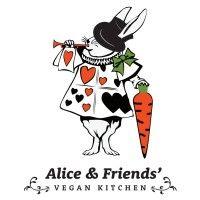 alice & friends'​ vegan kitchen logo image