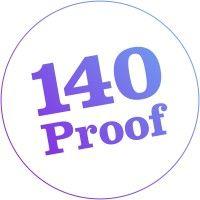 140 proof logo image