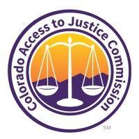 colorado access to justice commission logo image