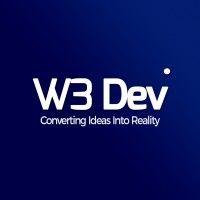 w3dev private limited logo image