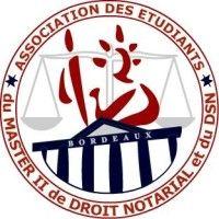 master 2 droit notarial bordeaux logo image