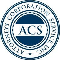 attorneys corporation service, inc. logo image