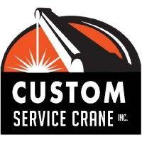 custom service crane, inc. logo image