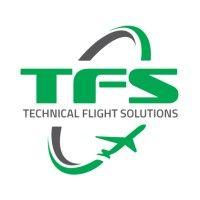 technical flight solutions logo image