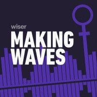 making waves podcast logo image