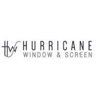 hurricane window and screen logo image