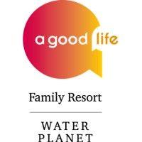 a good life water planet hotel & aqua park logo image