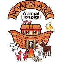 noah's ark animal hospital logo image