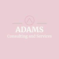 adams consulting and services logo image