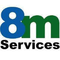 8m services logo image