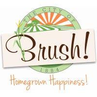 city of brush! logo image