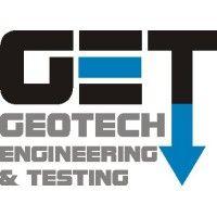 geotech engineering and testing logo image