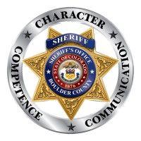 boulder county sheriff's office logo image